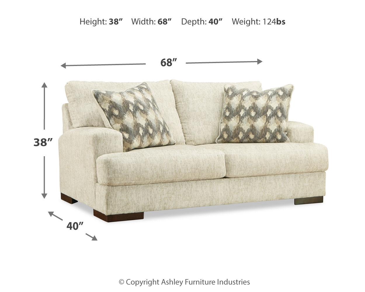 Caladeron deals rta loveseat