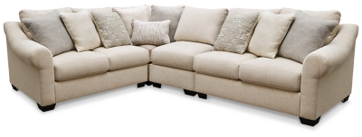 12404S9 Carnaby 4-Piece Sectional, Linen sku 12404S9