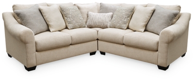 APK-12404-S3 Carnaby 3-Piece Sectional, Linen sku APK-12404-S3