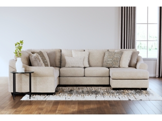Luxora 4 Piece Sectional with Chaise Ashley