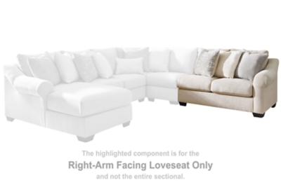 Carnaby Right-Arm Facing Loveseat