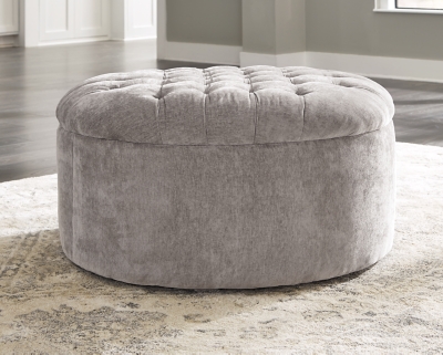 Ashley furniture tufted deals ottoman