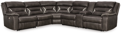 Kincord 4 Piece Reclining Sectional With Recliner Set Ashley Furniture Homestore