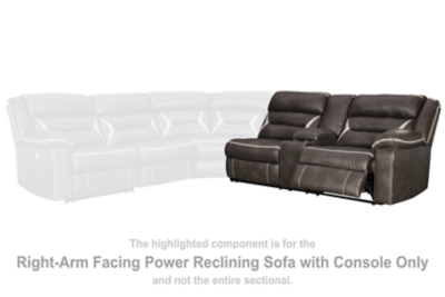 Kincord 3-Piece Power Reclining Sectional image 14