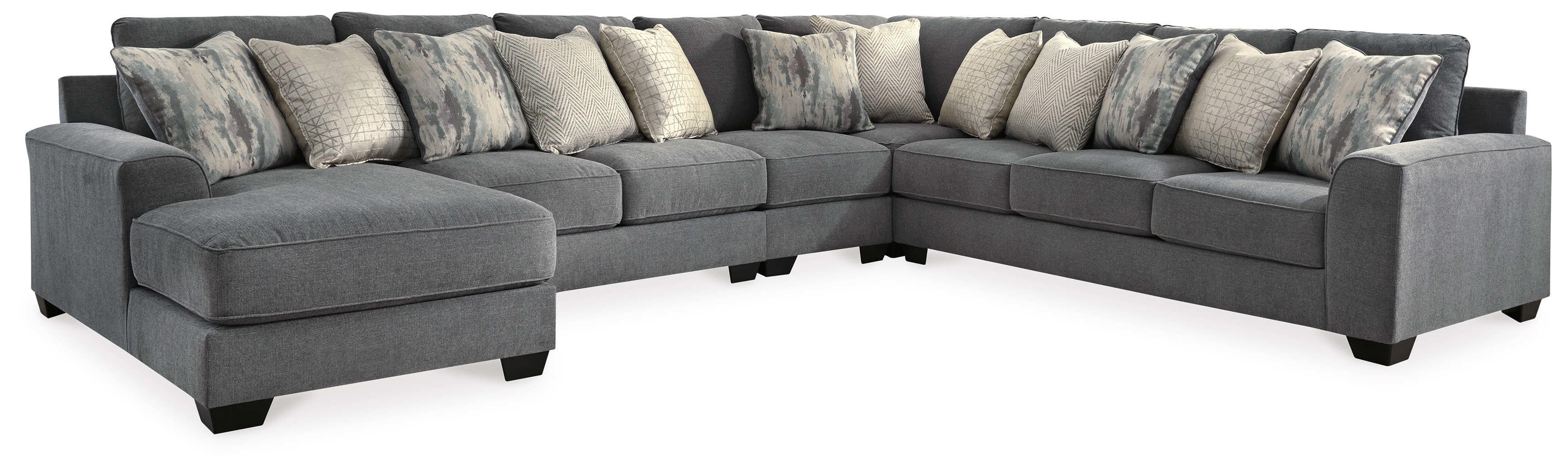 Castano 5 Piece Sectional with Chaise Ashley Homestore Furniture