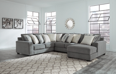 Castano 4-Piece Sectional with Chaise, Jewel, large