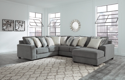 Castano 4-Piece Sectional with Chaise, Jewel, rollover