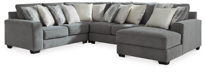 Castano 4-Piece Sectional with Chaise, Jewel, large