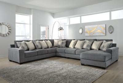 U shaped sectional on sale ashley furniture