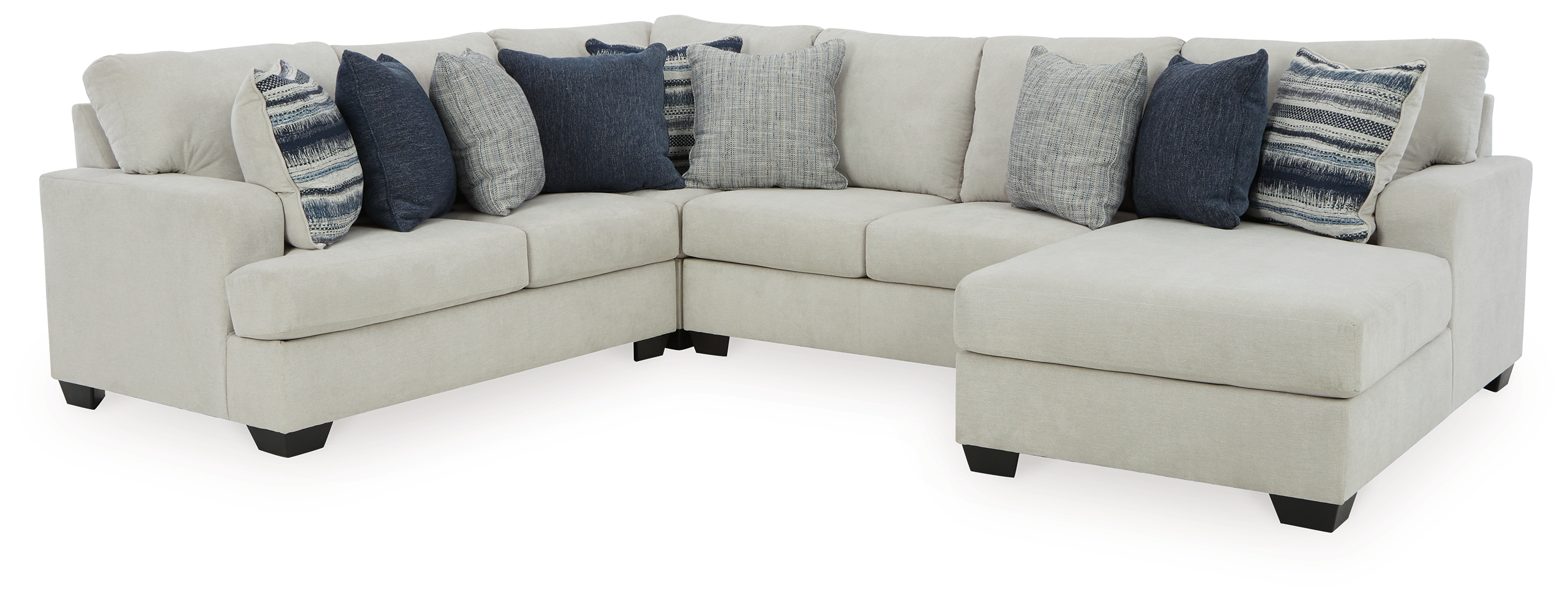 Lowder 4 Piece Sectional with Chaise