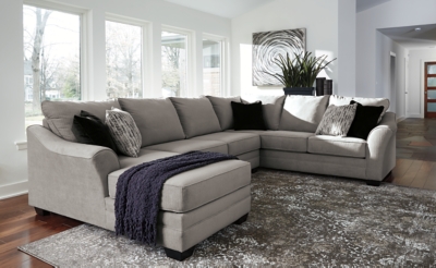 Palempor 3 Piece Sectional With Chaise Ashley Furniture Homestore