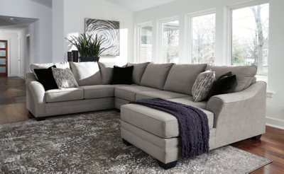 Palempor 3 Piece Sectional With Chaise Ashley Furniture Homestore