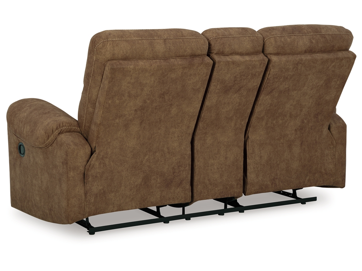 Edenwold Manual Reclining Loveseat with Console | Ashley