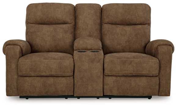 Edenwold Reclining Loveseat with Console Image