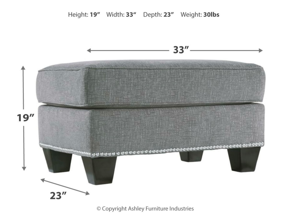 Barrali Ottoman | Ashley