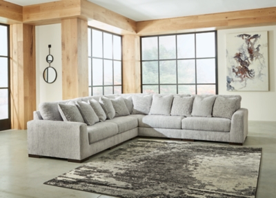 Regent Park 5-Piece Modular Sectional, Pewter