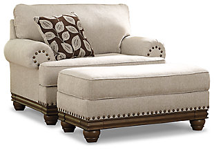 Harleson Chair and Ottoman, , large