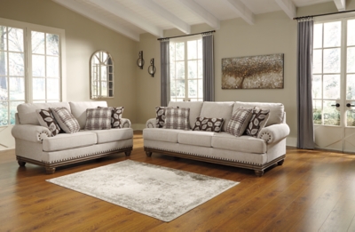 Harleson chair and online ottoman