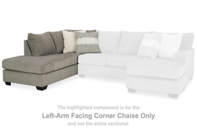 1530516 Creswell Left-Arm Facing Corner Chaise, Stone sku 1530516