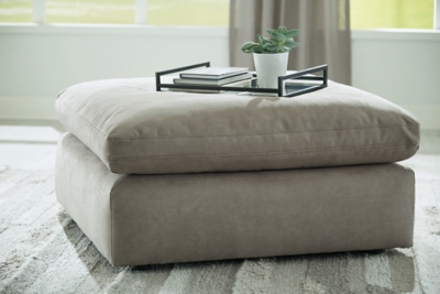 Next-Gen Gaucho Oversized Accent Ottoman, Putty, rollover