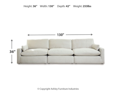 Sophie 3-Piece Sectional, Light Gray, large
