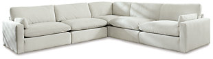 Sophie 5-Piece Sectional, Light Gray, large