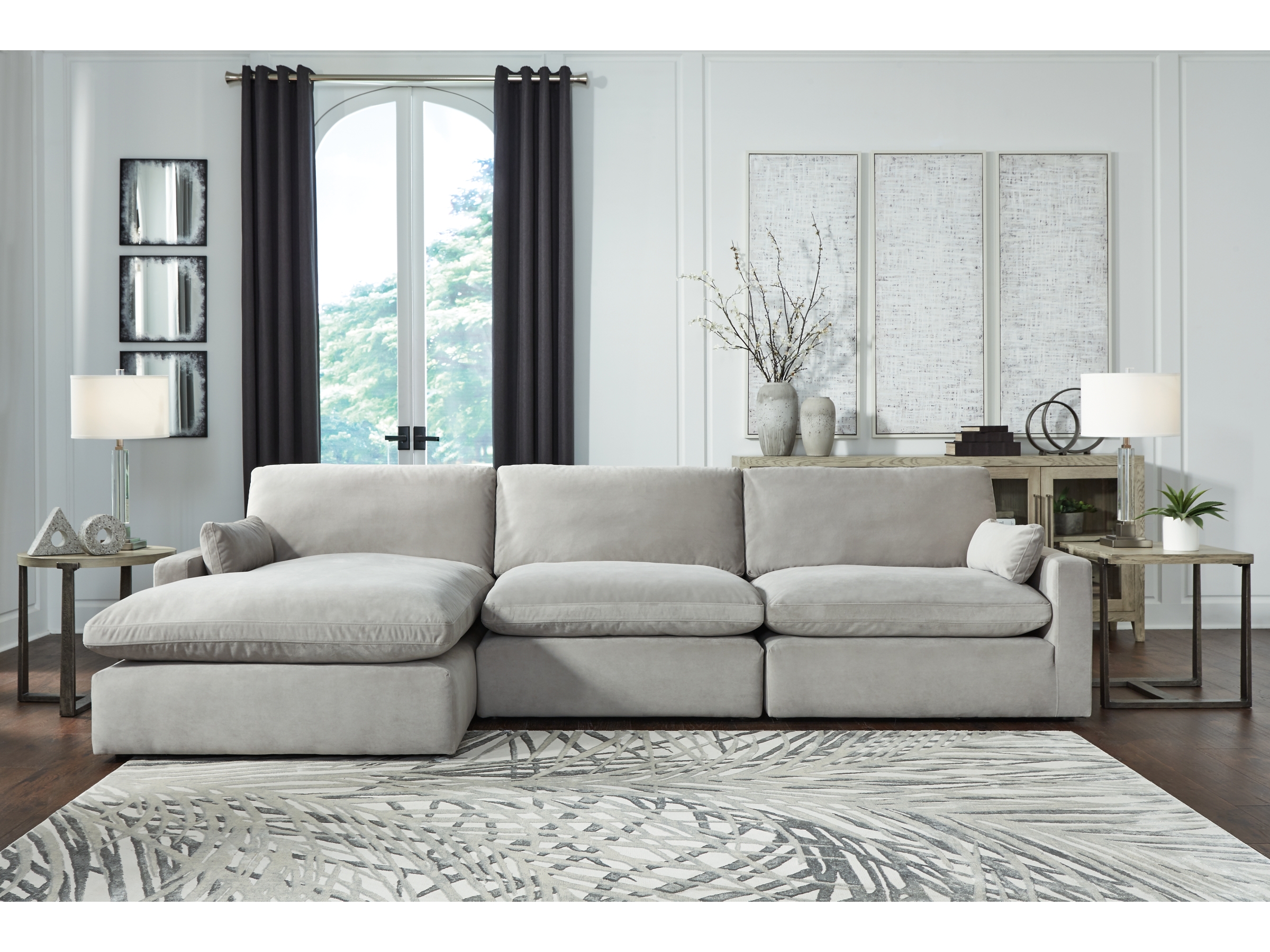 Sophie 3-Piece Modular Sofa with Chaise