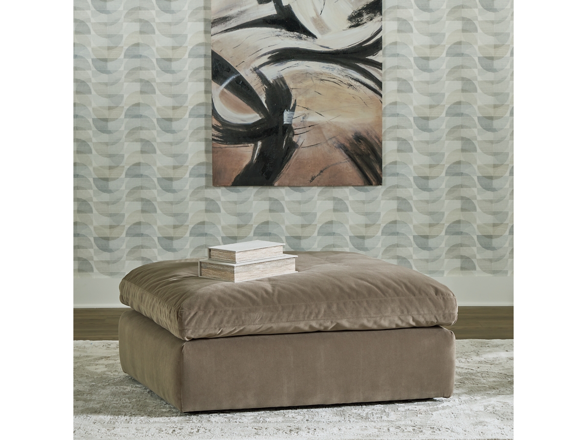 Sophie Oversized Accent Ottoman - Cocoa Sophie Oversized Accent Ottoman - Cocoa