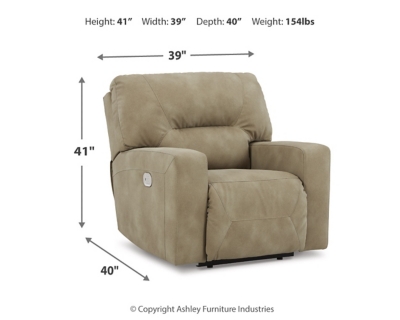 Next-Gen DuraPella Power Recliner, Sand, large