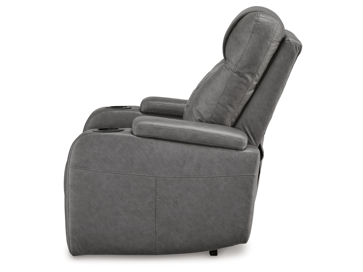 Schooner Rocks Dual Power Recliner | Ashley