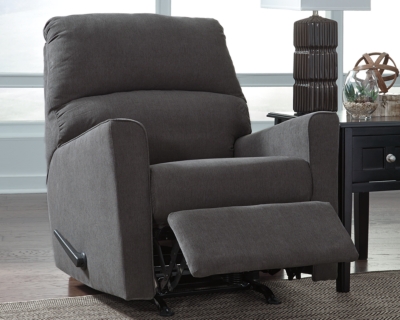 Alenya Recliner, Charcoal, rollover