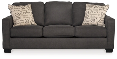 Alenya Queen Sofa Sleeper, Charcoal, large