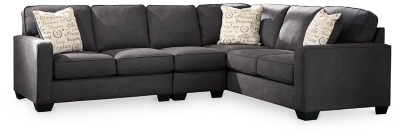 Alenya 3-Piece Sectional, Charcoal, large