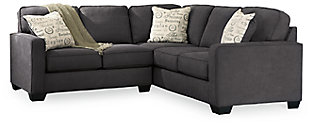 Alenya 2-Piece Sectional, Charcoal, large