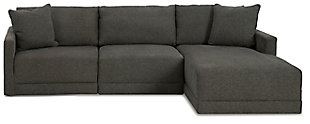 Evey 3-Piece Modular Sectional with Chaise