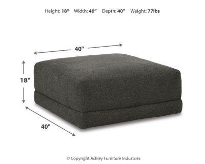 Ambrielle Oversized Accent Ottoman 