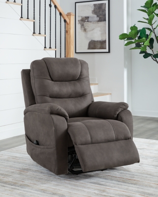 Snowfield Dual Power Lift Recliner | Ashley