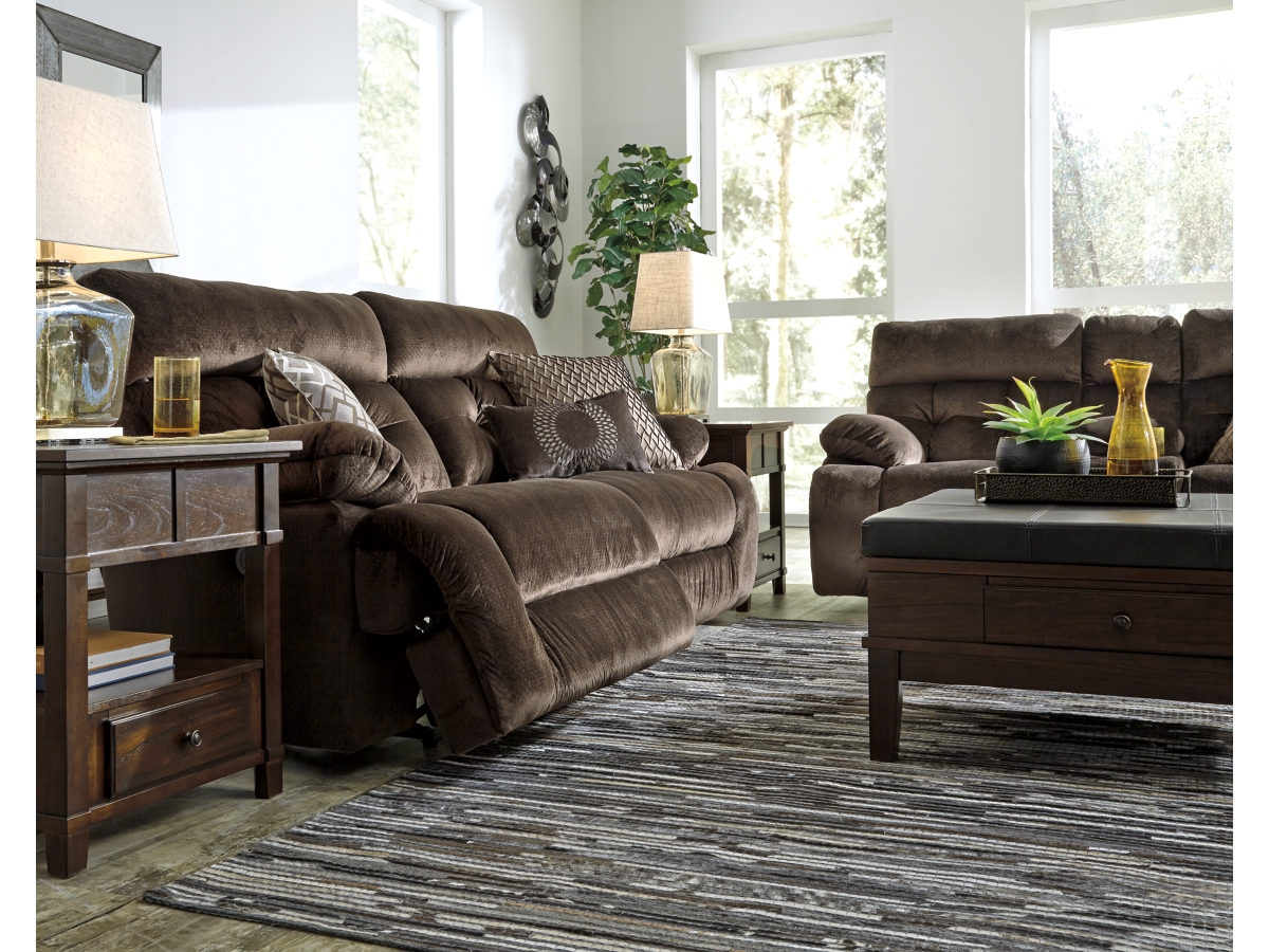 Brassville power reclining sofa sale