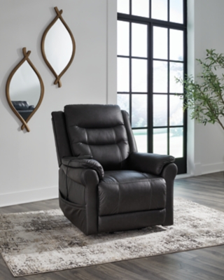 Oatman Power Lift Recliner, Carbon, rollover