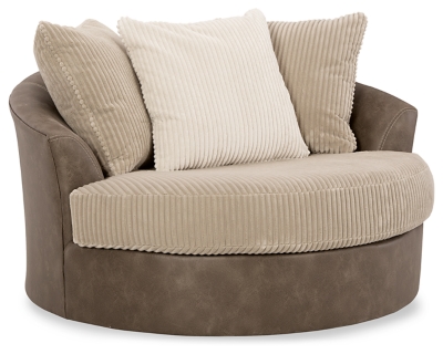 Ashley furniture circle discount chair