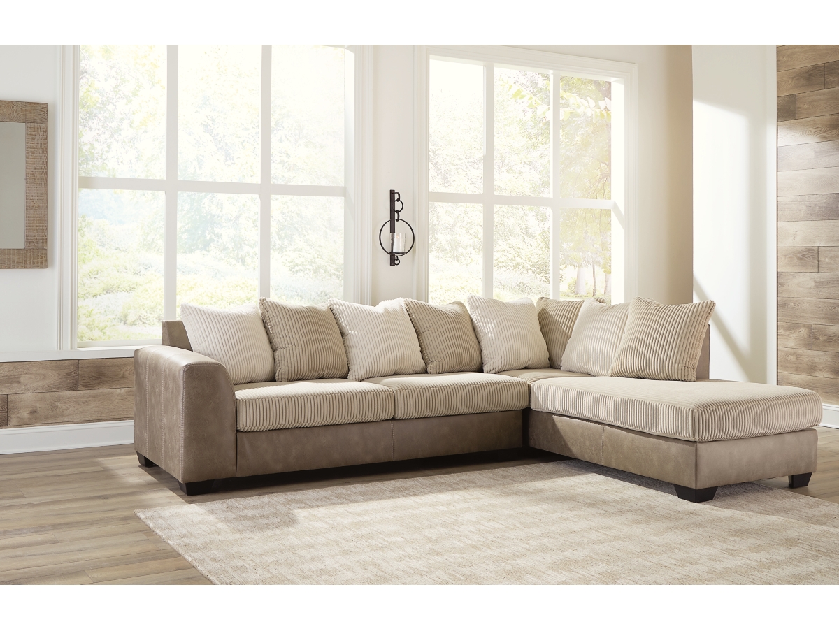 Keskin 2-Piece Sectional with Chaise | Ashley