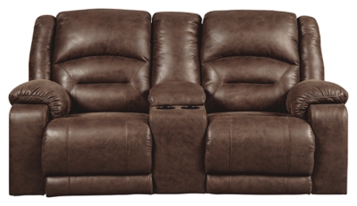 Carrarse power store reclining sofa