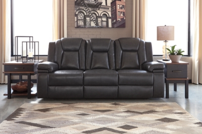 Garristown Power Reclining Sofa, Gray