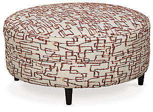 Amici Oversized Accent Ottoman, , large