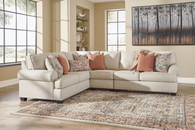 Amici 3-Piece Sectional, Linen, rollover