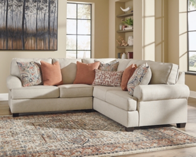 Amici 2-Piece Sectional, Linen, rollover