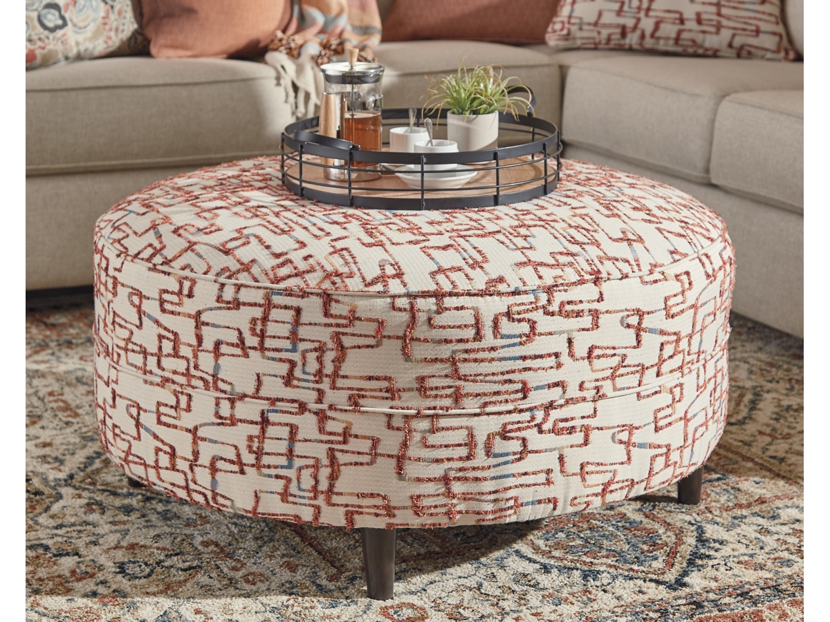 Ashley furniture deals round ottoman