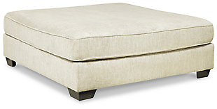 Rawcliffe Oversized Accent Ottoman, , large