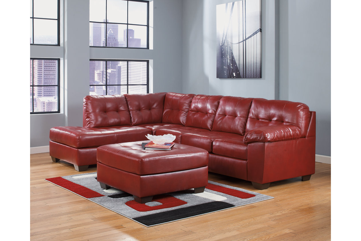 Alliston 2 Piece Sectional With Chaise Ashley Furniture Homestore