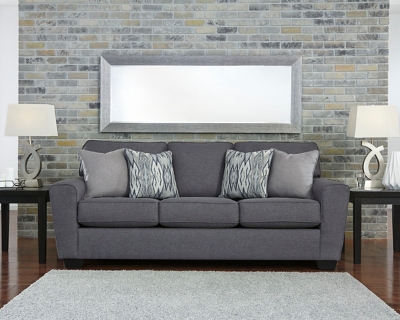 Calion Sofa, Gunmetal